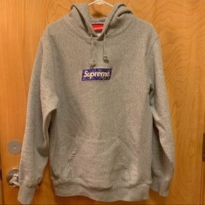 Supreme Bandana Box Logo Hooded Sweatshirt